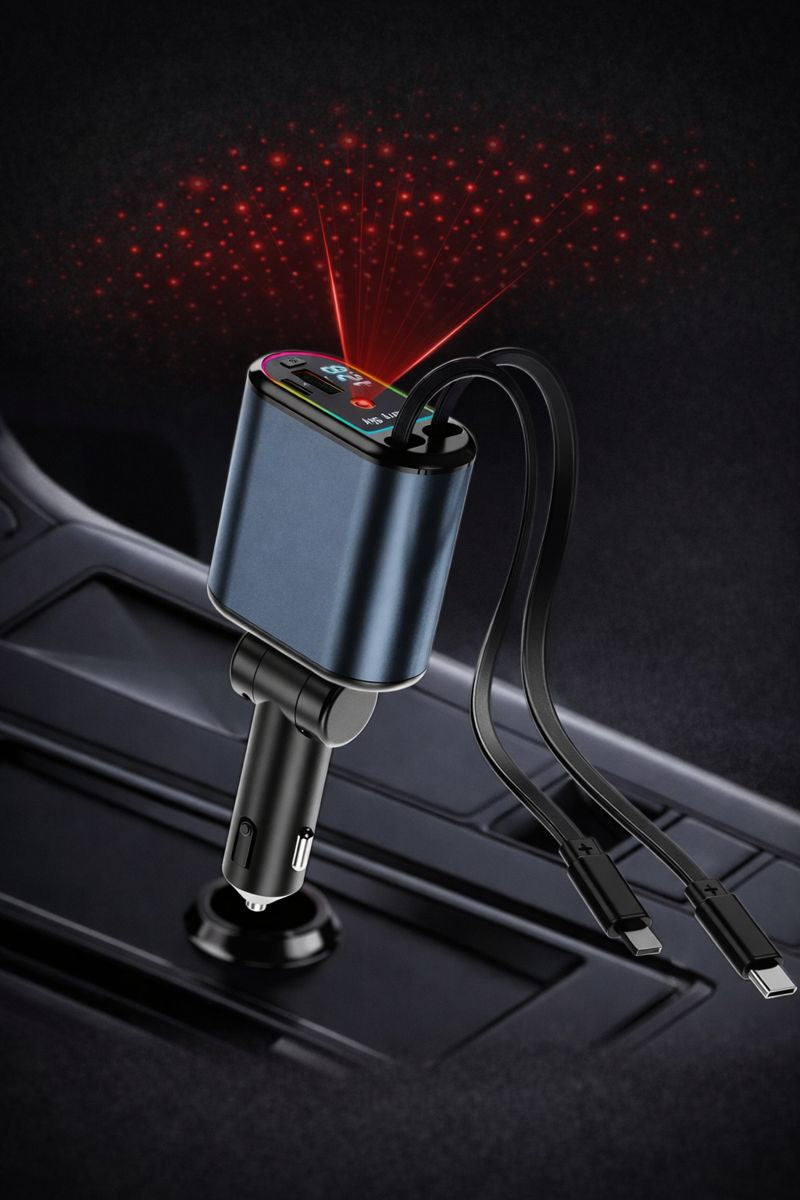 Starlight Retractable Car Charger
